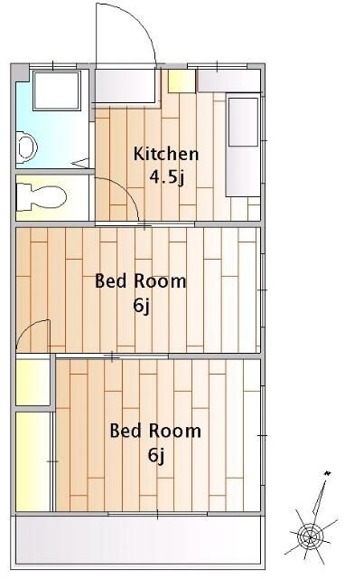 丸忠マンションの間取り