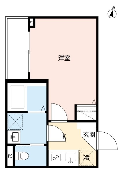 つばめハウス市川の間取り