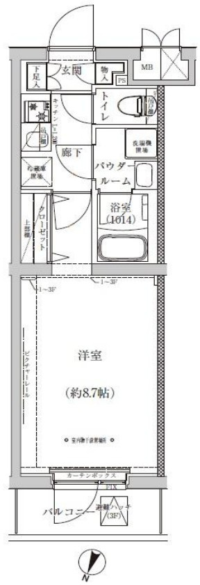 パティーナ大泉学園の間取り