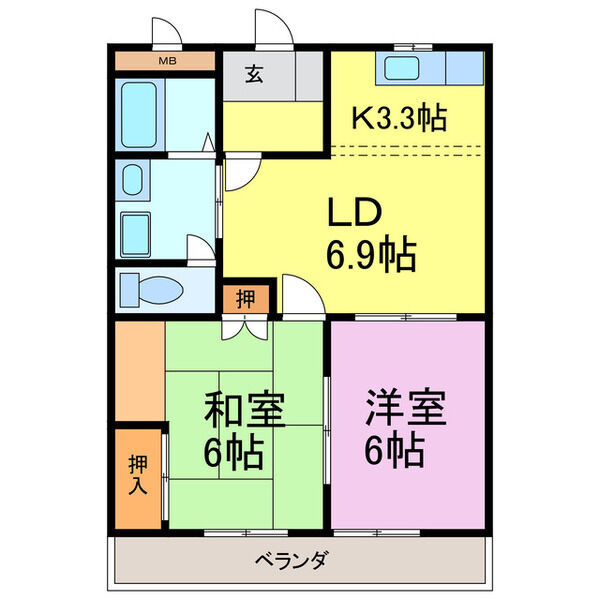 グランシャリオ公家の間取り