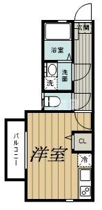 アフェット院内２の間取り