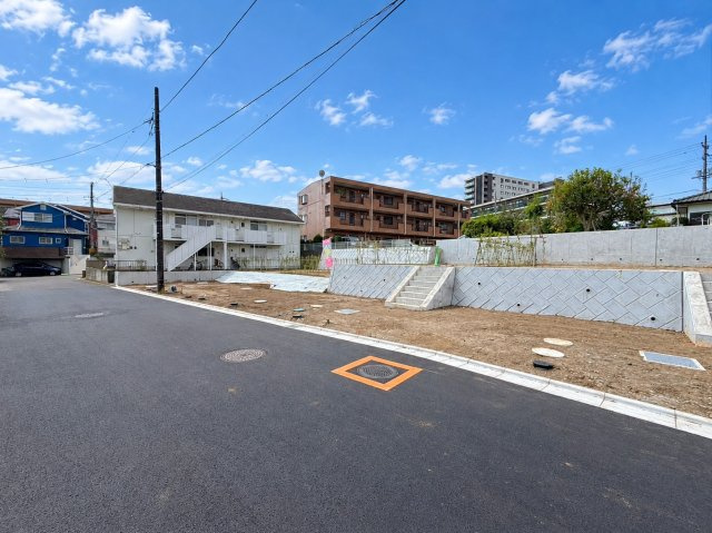【前面道路含む現地写真】 | 藤沢市大庭 売地 全6区画 