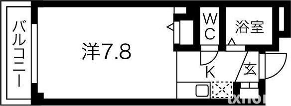 アビタシオンFの間取り