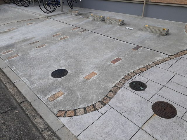 アロッジオ長岡京の駐車場