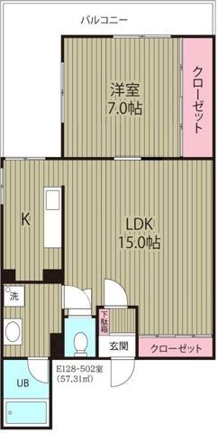 ＫＯＢ６ の間取り