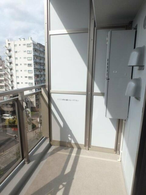 シティタワー武蔵小山　レジデンス棟のバルコニー