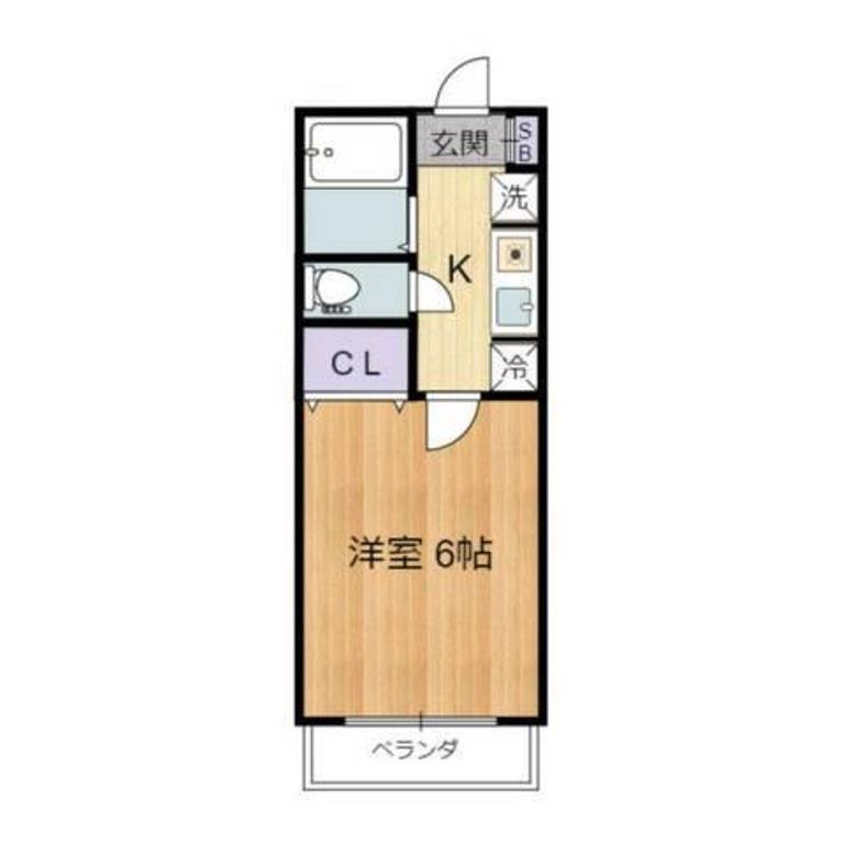 エステート国領の間取り