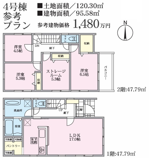 【参考プラン】 | 藤沢市大庭 売地 全6区画 