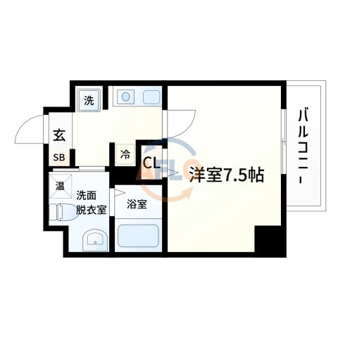 ラ・フォーレ都島本通Ⅱの間取り|ラ・フォーレ都島本通Ⅱ　間取り