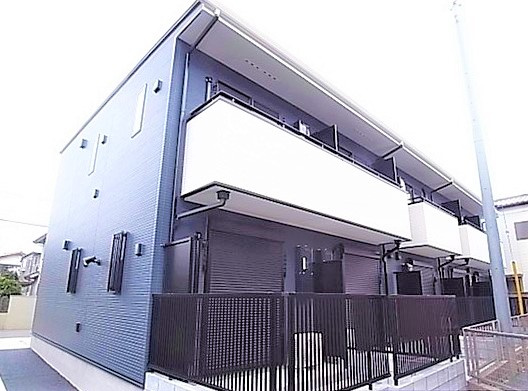 習志野市谷津５丁目のアパートの外観