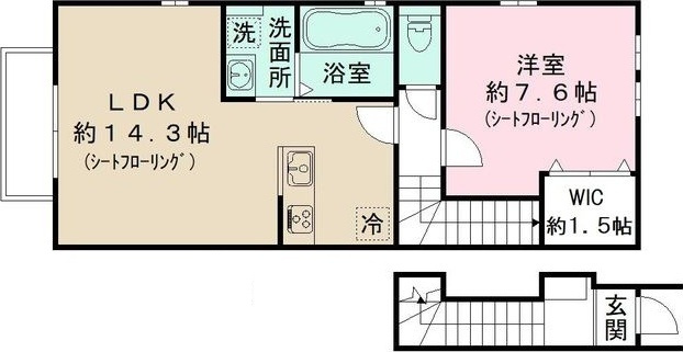 スピカ中野丸山の間取り|間取りです。