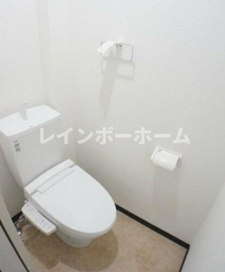 プラート柏　仲介手数料（賃料の1.10ヵ月）の50％OFF対象物件！のトイレ