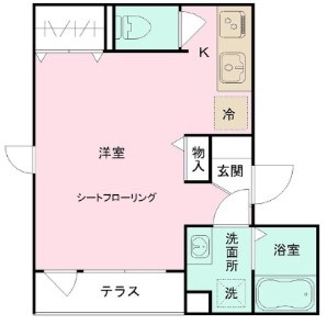 クリエストの間取り|間取りです。