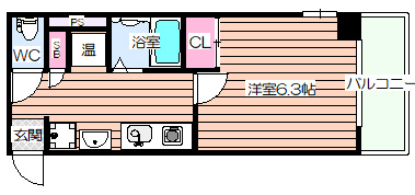 【間取り】 | ダイドーメゾン梅田