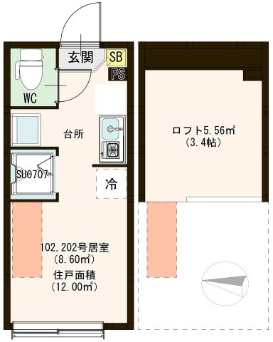 【間取り】 | テラス東武練馬