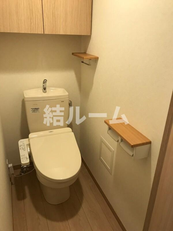 板橋区泉町の賃貸マンションのトイレ