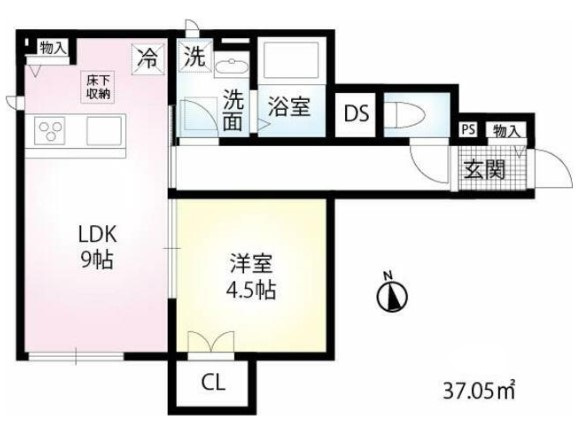 メゾンランジュの間取り