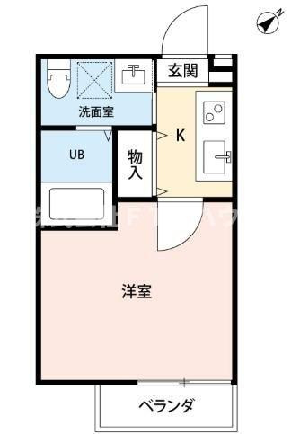 アットリラ行徳の間取り