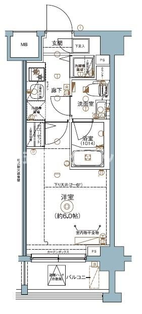 Le'a横濱天王町参番館の間取り