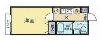 ハイツ凪の間取り