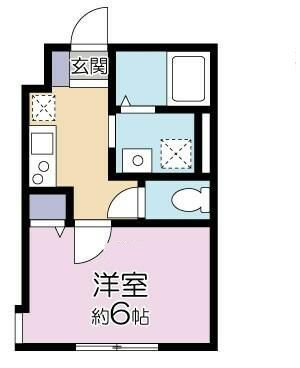 リヴェールＫ　中井の間取り|間取りです。