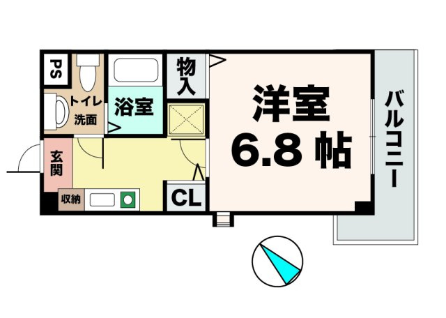 ユースパレス佐野の間取り