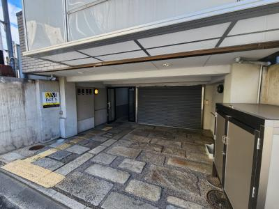 コーポグランブルーのエントランス