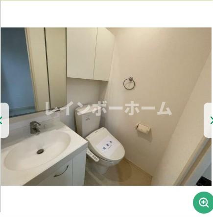グランルージュN馬橋　仲介手数料（賃料の1.10ヵ月）の50％OFF対象物件！の洗面所