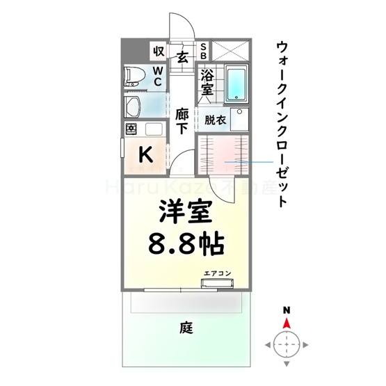 【間取り】 | プランドール桜台【名古屋市賃貸・オートロック】