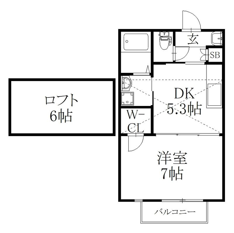 フォルスⅧの間取り