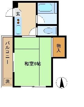 グリーンテラスの間取り