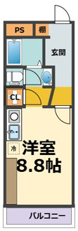 【間取り】 | アルカディアマーユ（久寿川駅・甲子園駅）