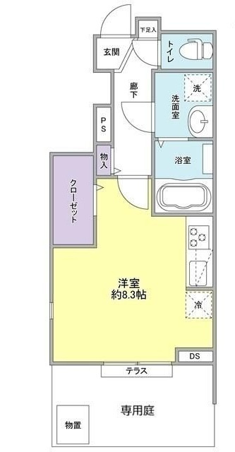 ミルクリークエイティの間取り|間取りです。
