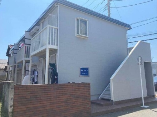 市川市大和田３丁目のアパートの外観