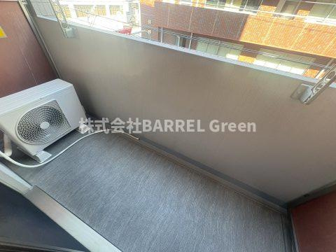 吹田市豊津町の賃貸マンションのバルコニー