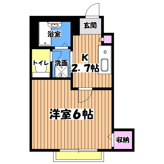 【間取り】 | シェモアS