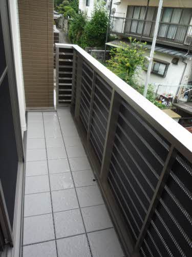 ショコラ館Ⅲのバルコニー