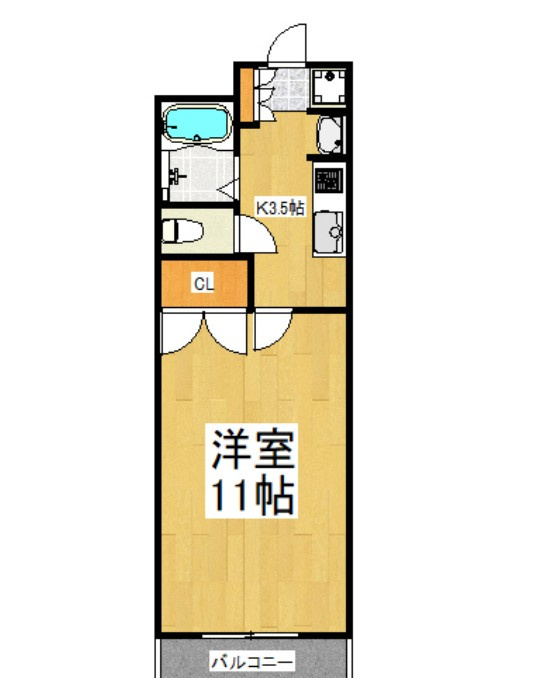 シグマ朝志ヶ丘ハイツの間取り