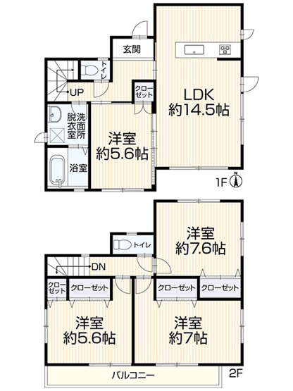 【間取り】 | 〇●平塚市横内 中古戸建●〇