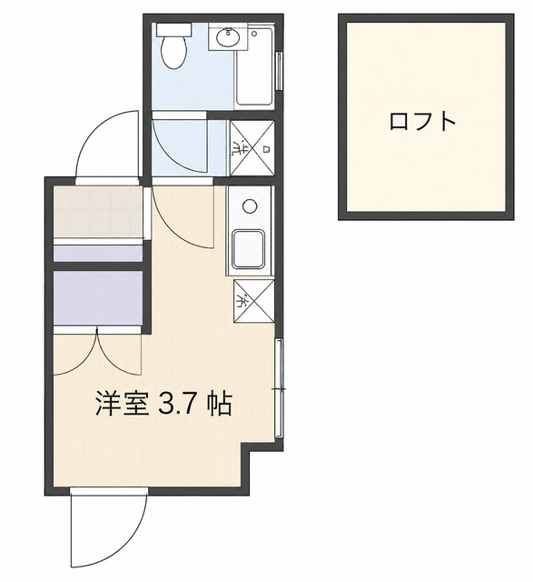 ヒューゲルハイム三軒茶屋の間取り