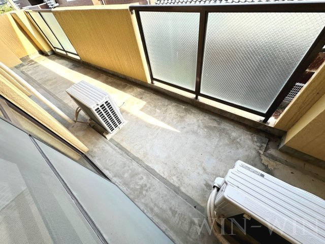 コーポ大脇のバルコニー|イメージ（同建物内別部屋の写真です）