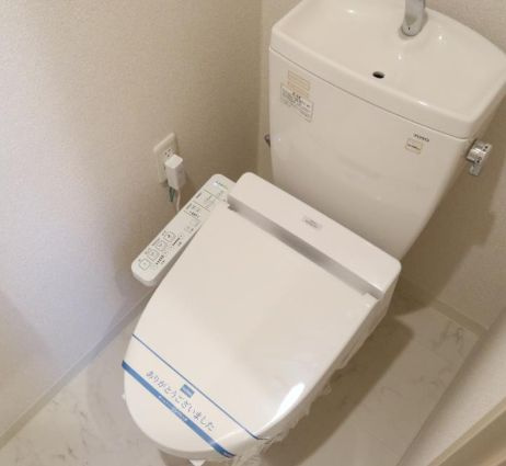 メゾン ド レスポワールのトイレ|落ち着いたトイレです