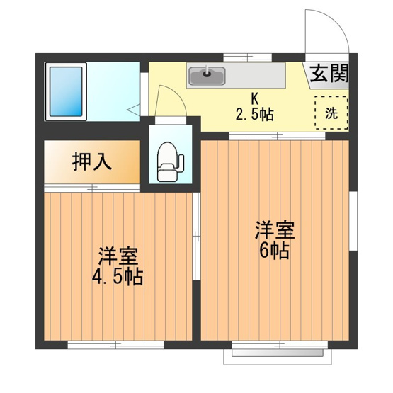 【間取り】 | ティーコート日野
