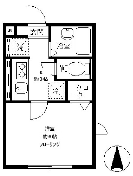 T＆Y西新井の間取り