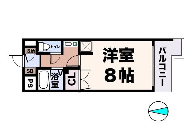 エスポワール大津和の間取り
