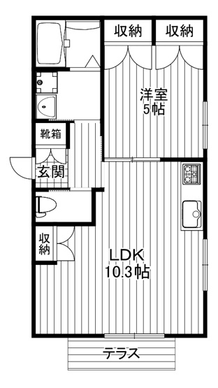 【間取り】 | サウスリッジ・ミモザ