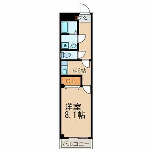 リトルズ篠崎の間取り|間取りです。