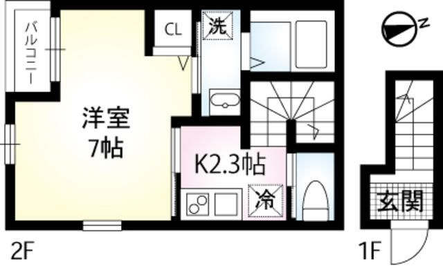 プランドール作草部の間取り