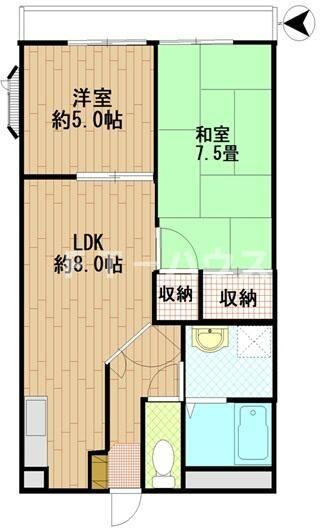 トレボーンミモミⅠの間取り