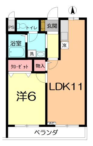 【間取り】 | セピアガーデンⅡ